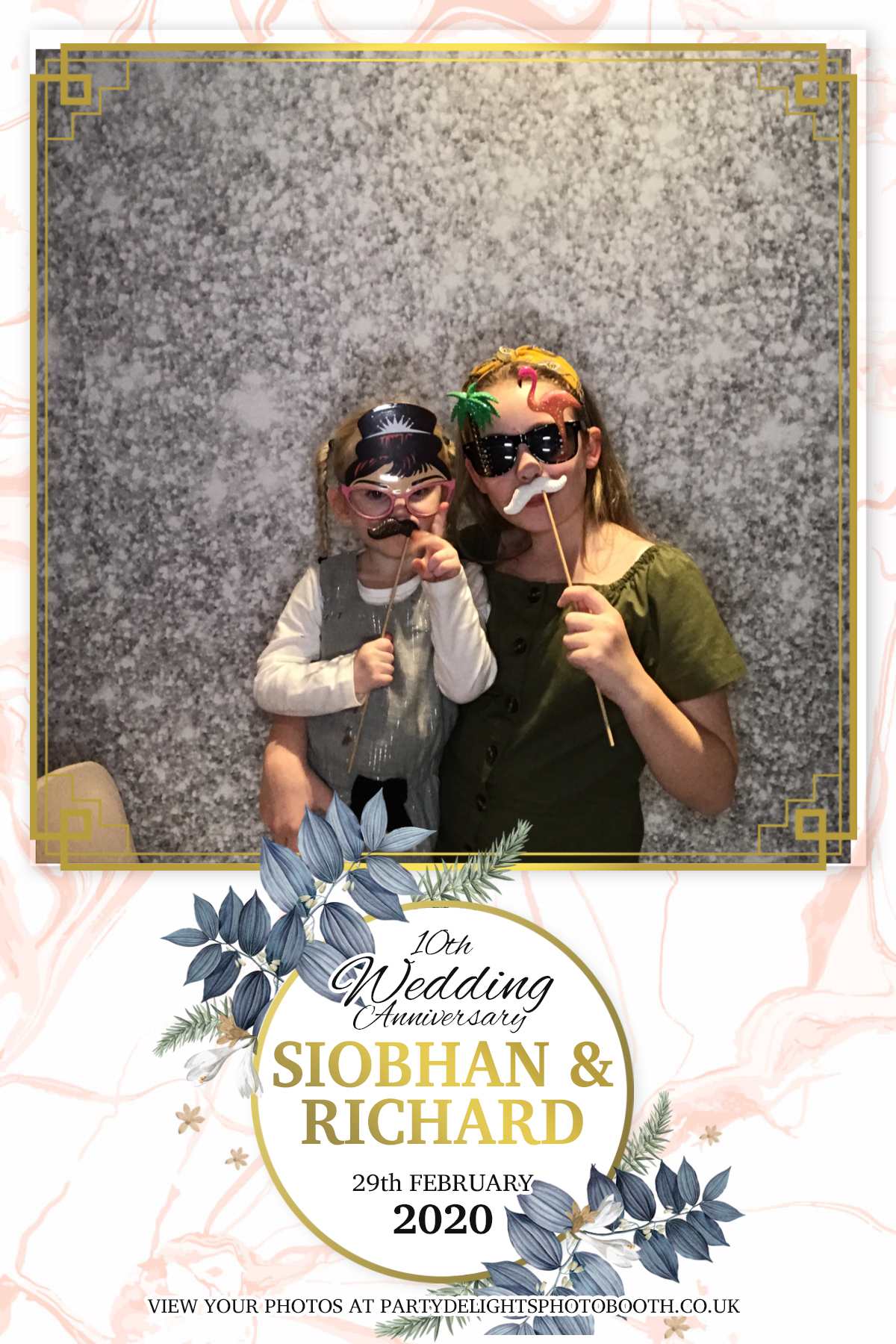Siobhan and Richards Vow renewal  | View more photos from the event at gallery.partydelightsphotobooth.co.uk/u/PartyDelightsPhotoBooth/Siobhan-and-Richards-Vow-renewal
